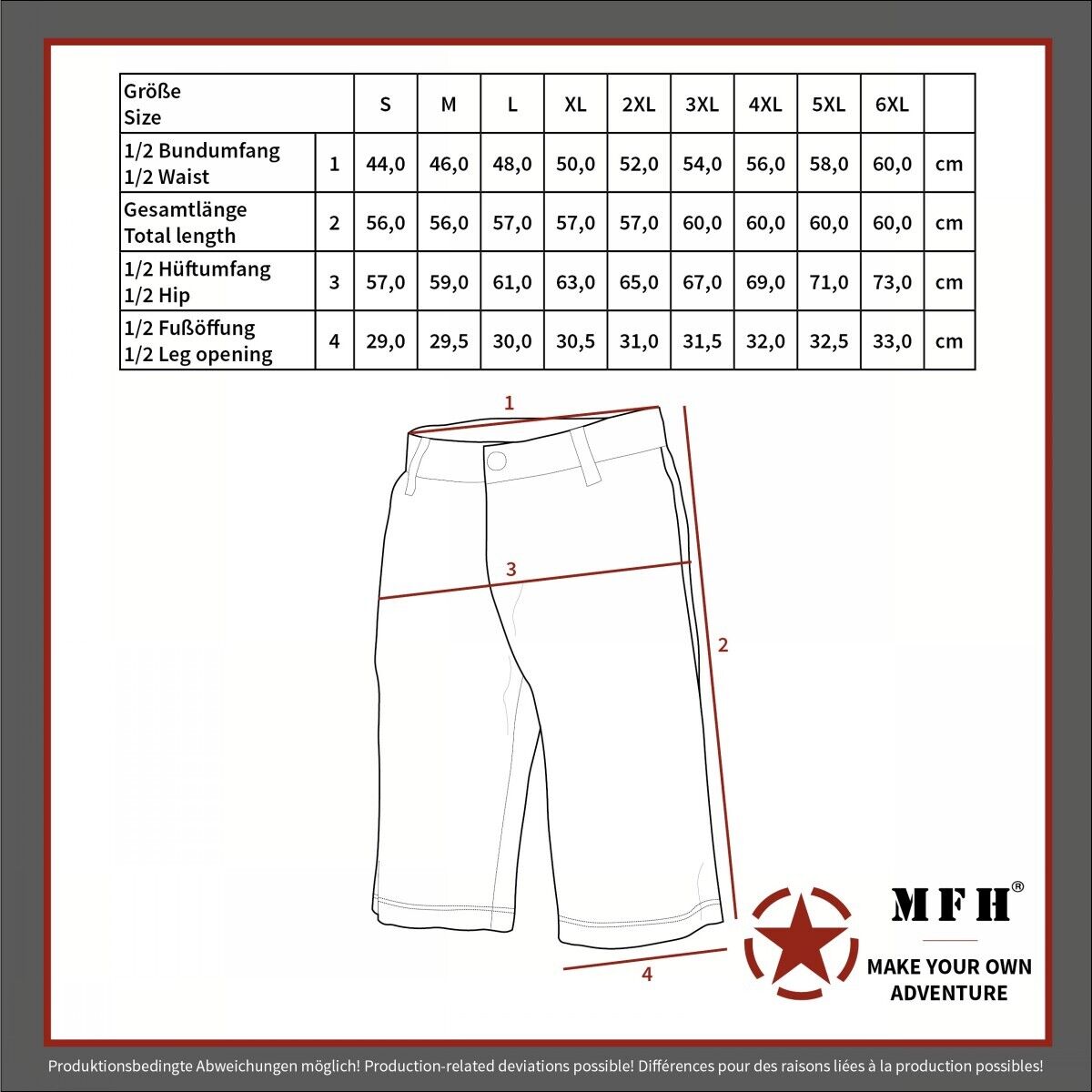 MFH British Army Bermudas Combat Black