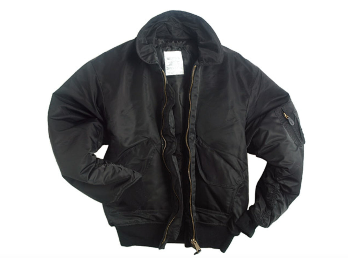 Mil-Tec US Basic CWU Flight Jacket Black