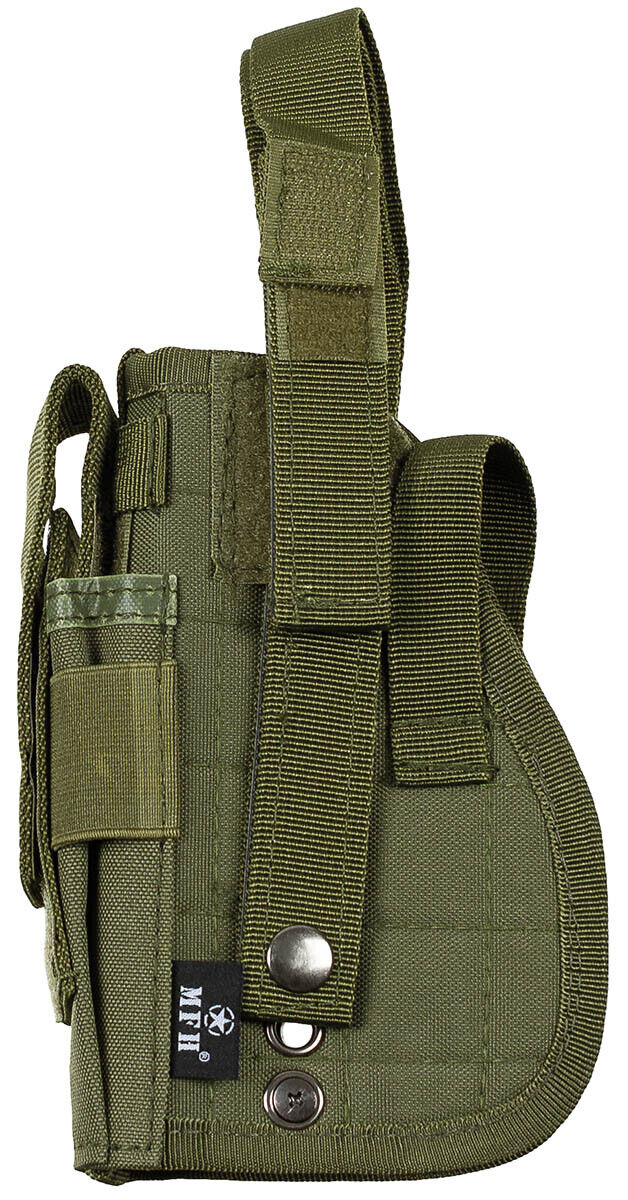 MFH Pistol Holster MOLLE Right Green