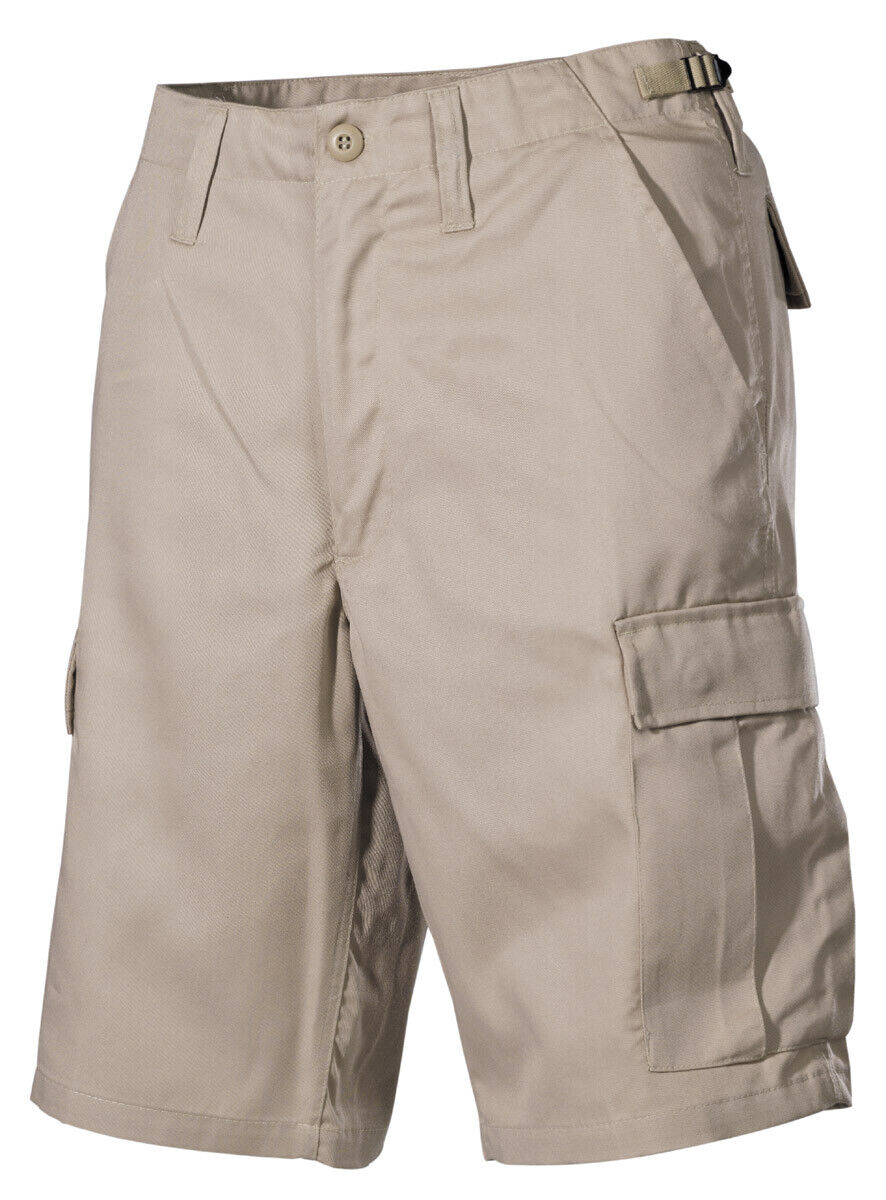 US Shorts Bermuda Shorts Men's Military Army BDU Khaki Leg Pockets