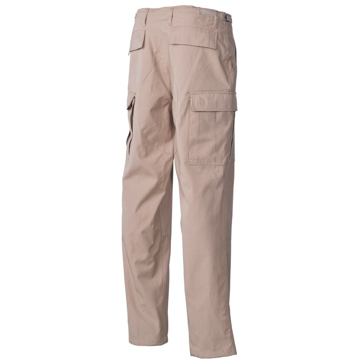 US Army Mens Tactical BDU Pants Military Combat Rip Stop Trousers Khaki MFH