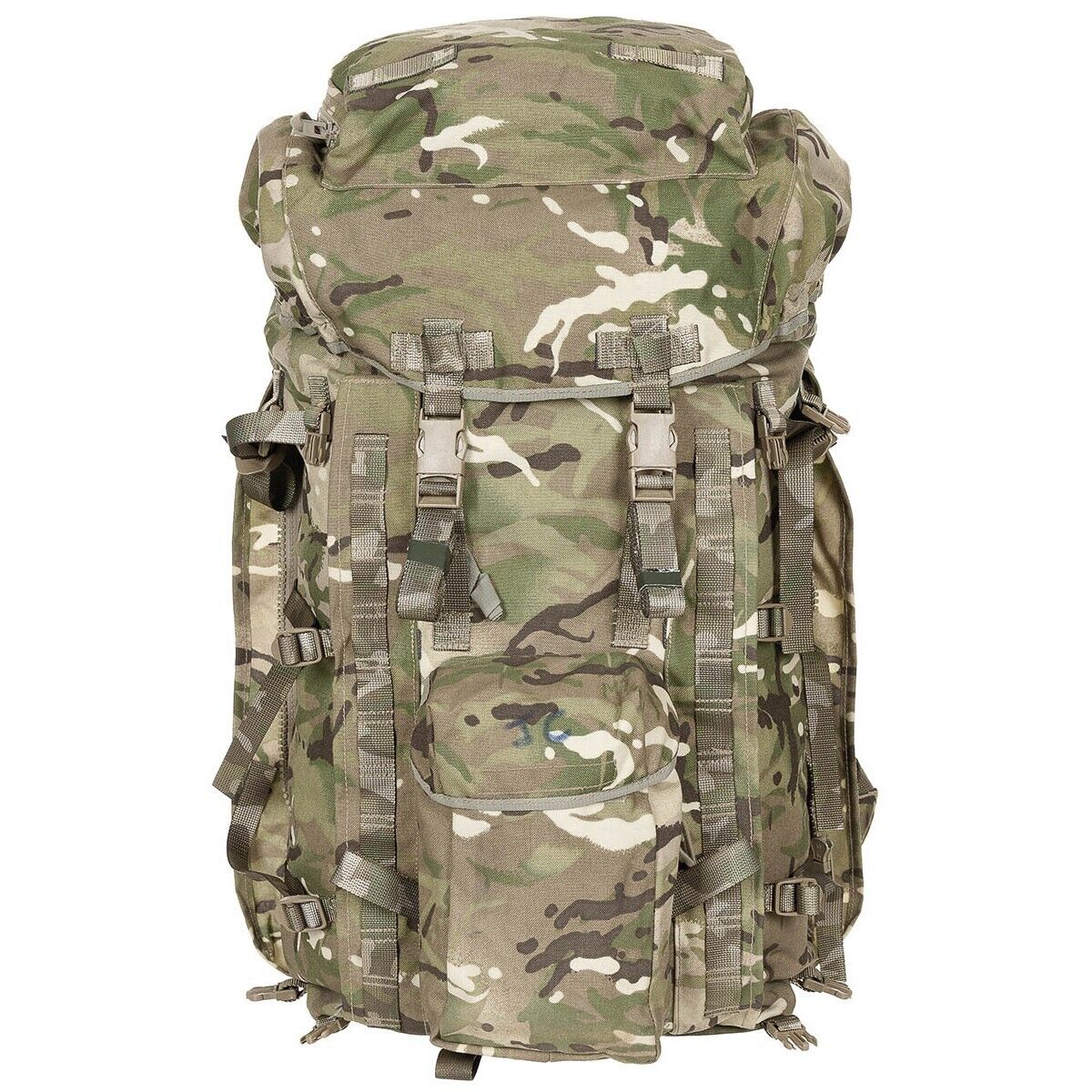 Original British Army Backpack Inf Long IRR Without Side Pouche – Used