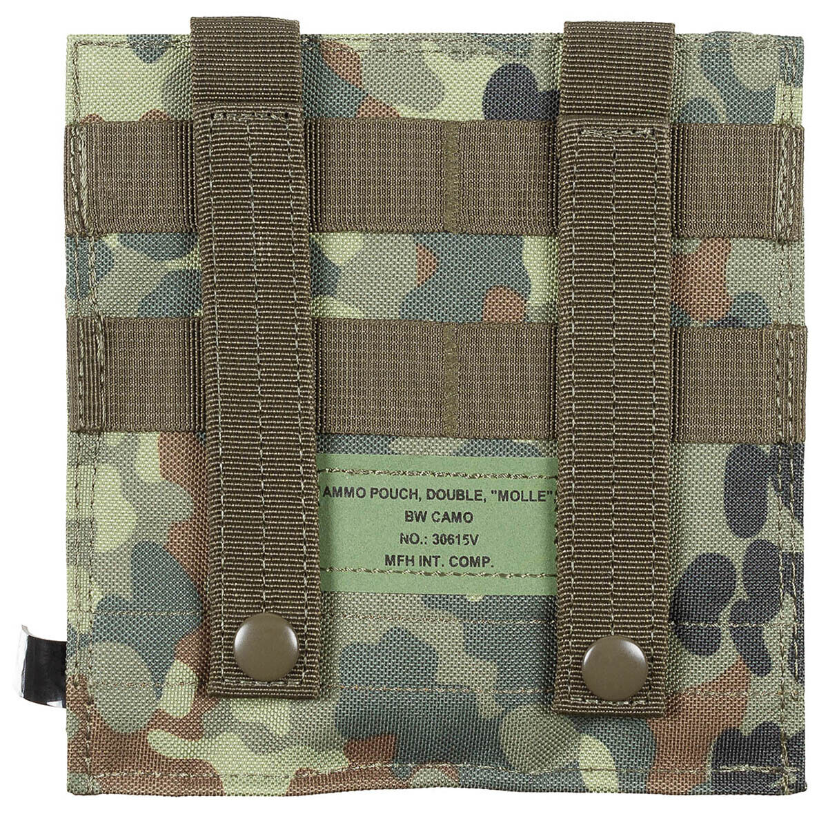 Military Equipment Combat Army Ammo Pouch Double MOLLE BW camo