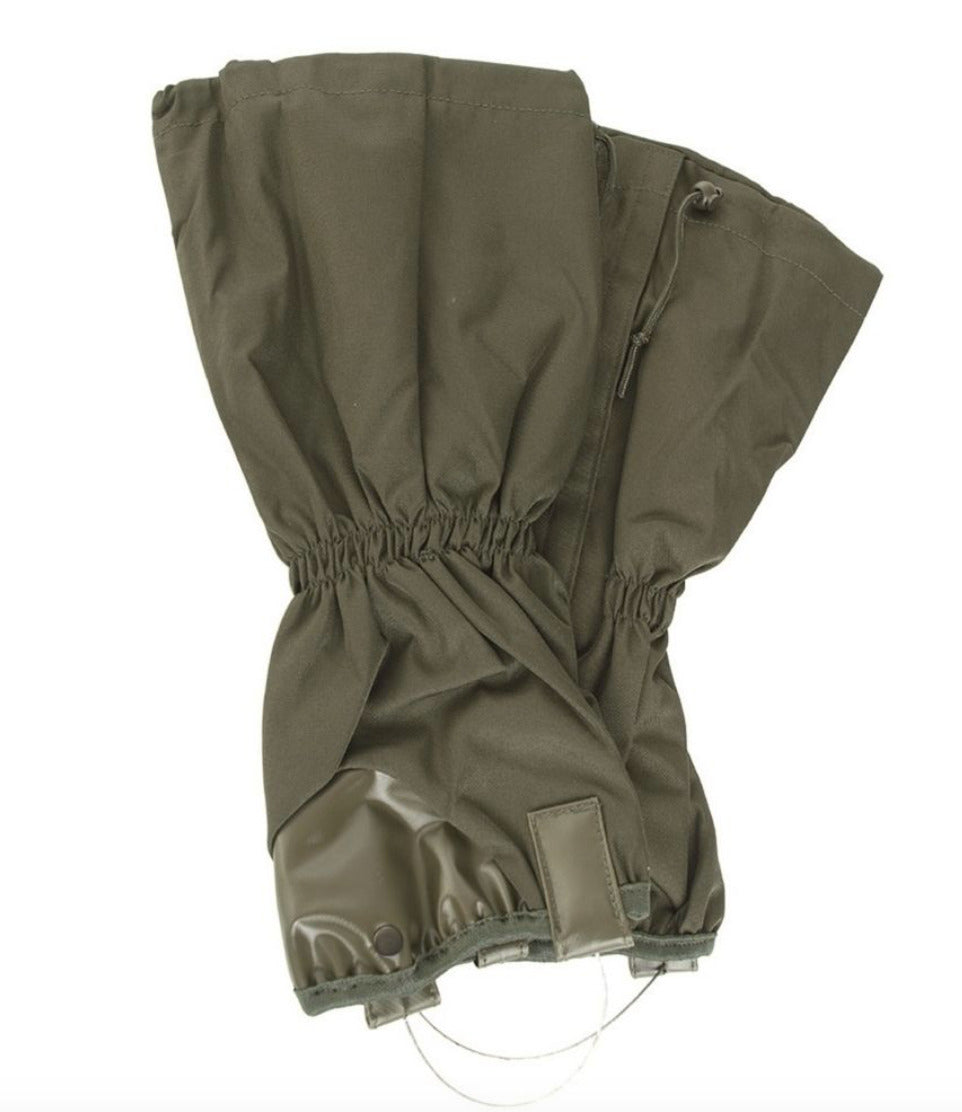 Mil-Tec Steel Wire Fixing Gaiters Mil-tecpro Olive