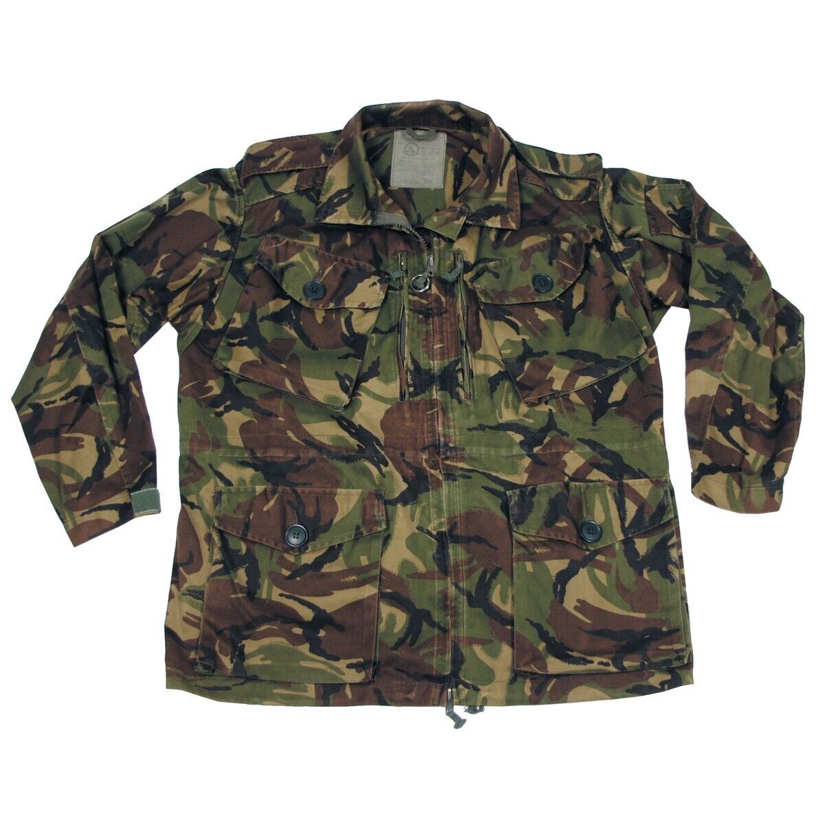 Original British Army Temperate Smock Jacket DPM Camo Military Surplus Used