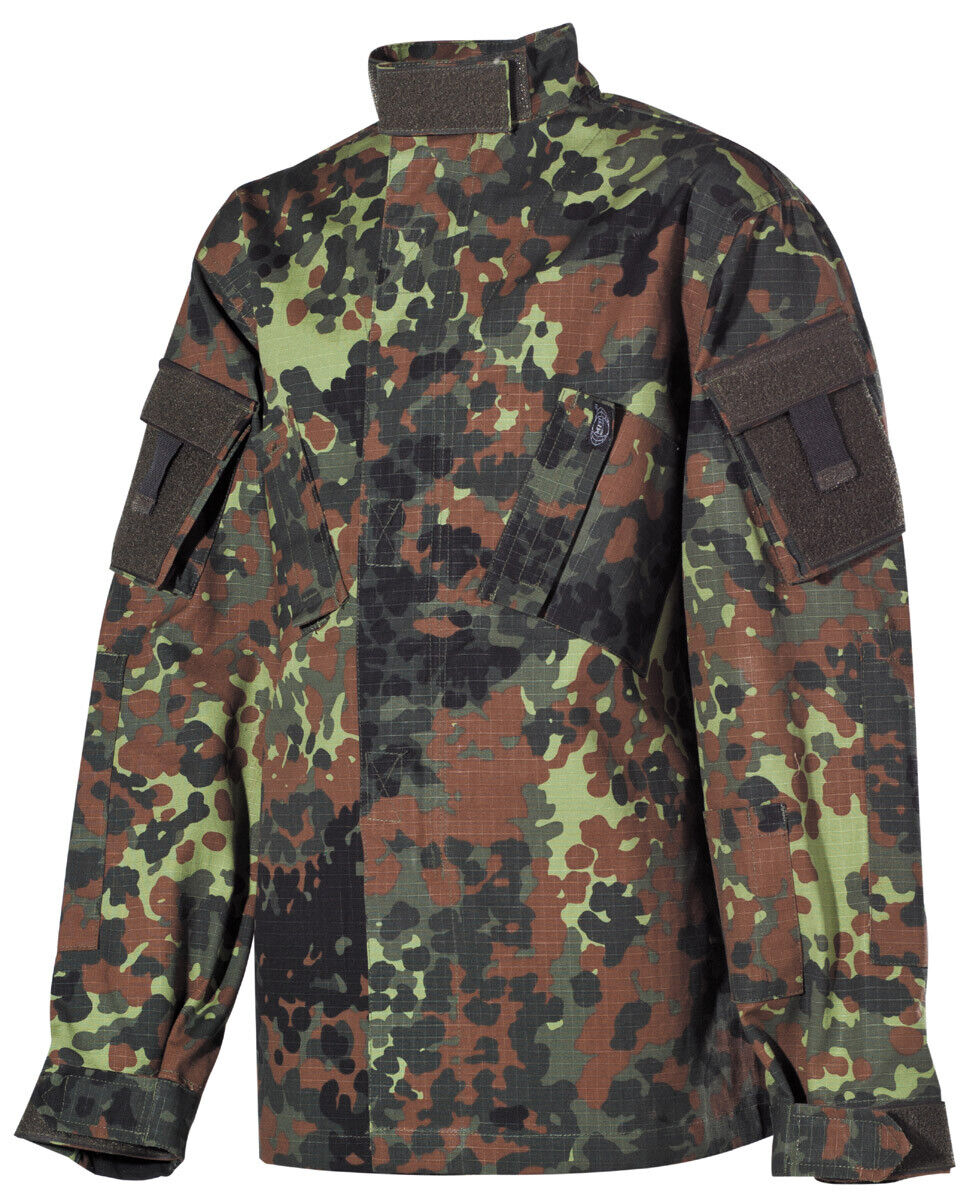 Army Style Kids Set Pants and Vest Detachable Trousers ACU Rip Stop BW Camo