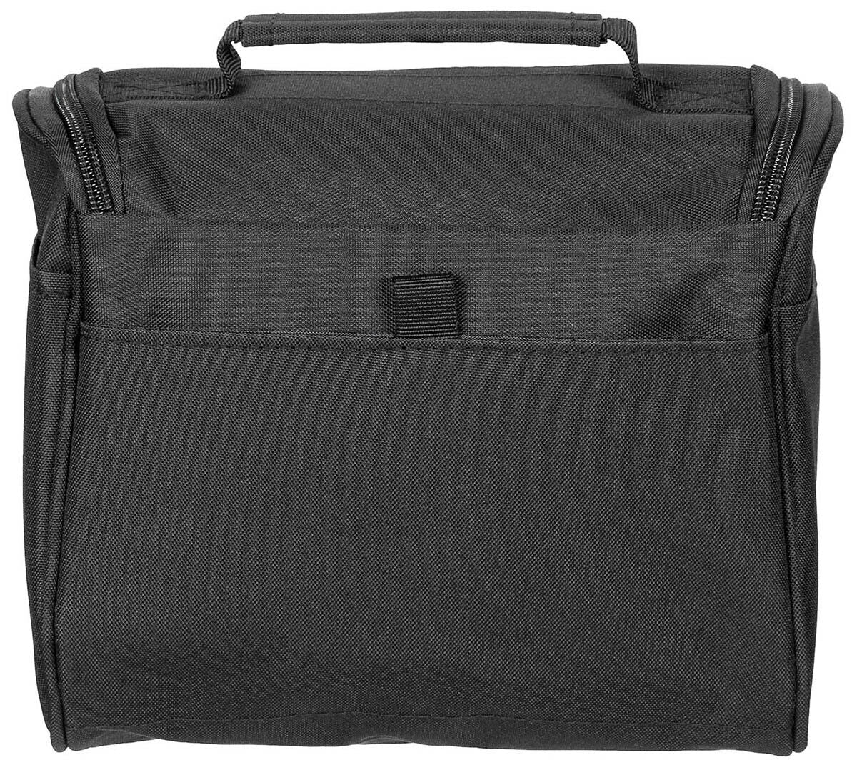 MFH Washbag Black with Removable Mirror