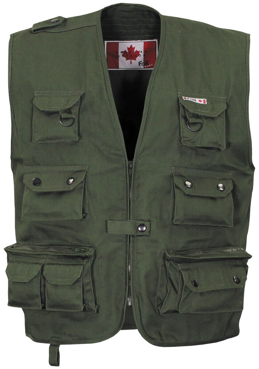Fox Outdoor Vest Heavy Version Black