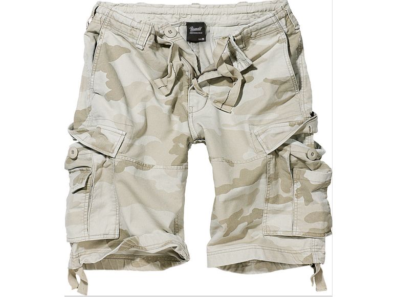 Brandit Urban Vintage Shorts Mens Army Style Military Combat Cargo Outdoor Camo