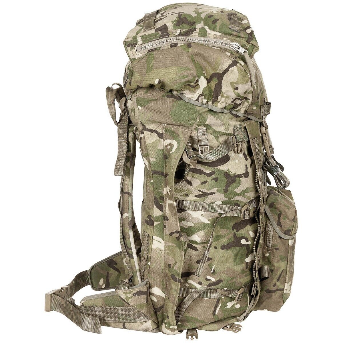 Original British Army Backpack Inf Long IRR Without Side Pouche – Used