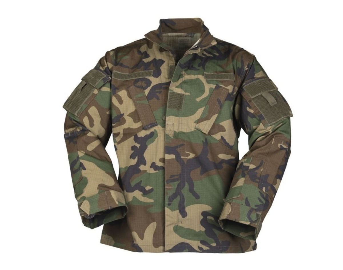 Mil-Tec US Ripstop Acu Field Jacket Woodland