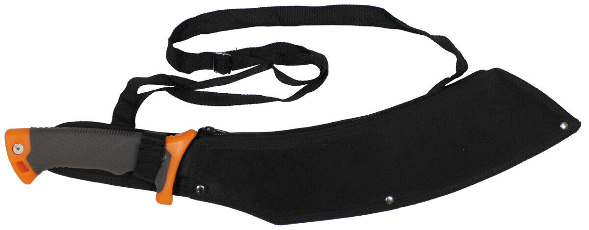 MFH Samurai Machete with Nylon Sheath Black