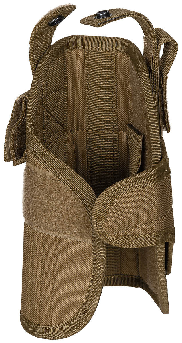Leg Holster Military Army Combat MOLLE Right-Handed Coyote Tan Adjustable