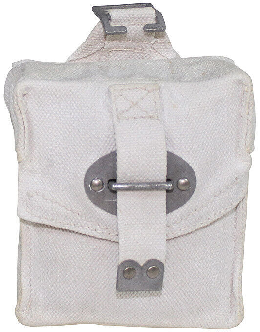 Original Italian Army Pouch Canvas White – Used