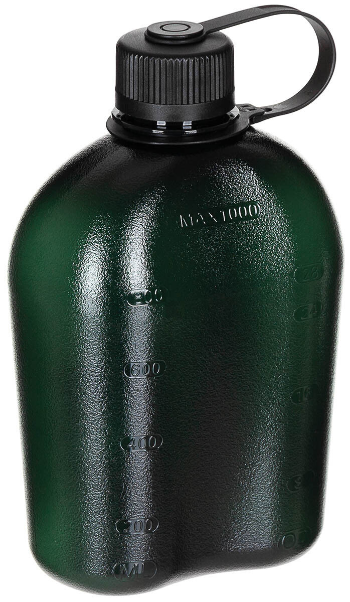 MFH US Canteen Gen II 1L Green-transparent
