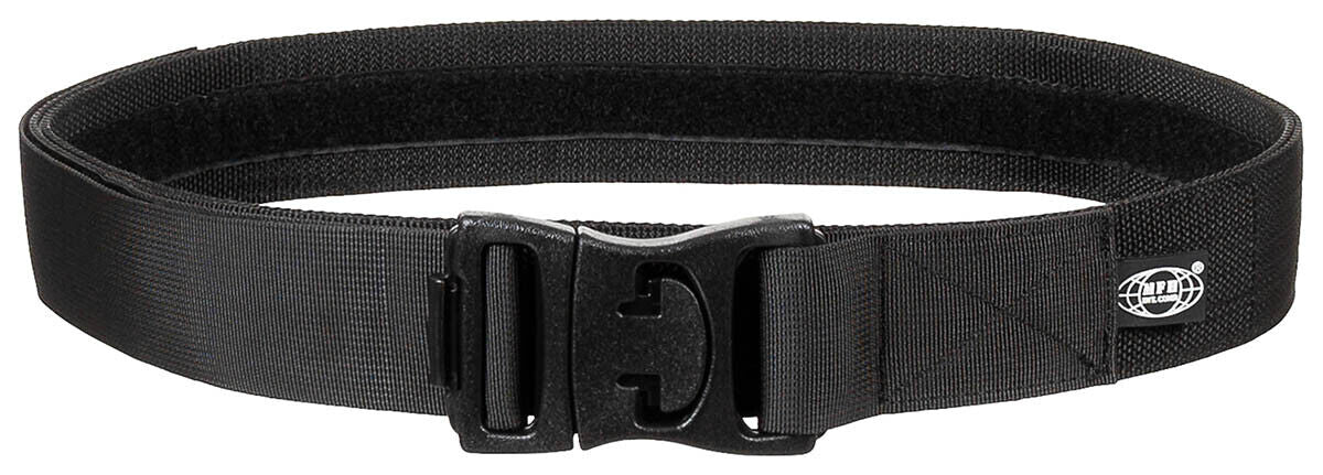 Military Army Belt Operation Safety Lock 80-110cm Black