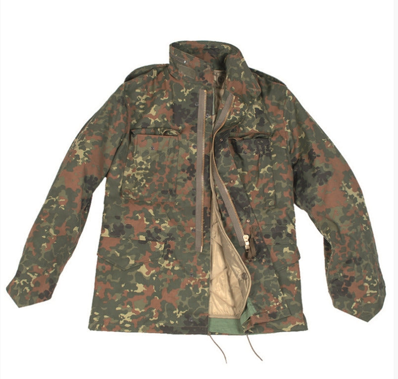 Mil-Tec US Style M65 Field Jacket with Liner Flecktarn