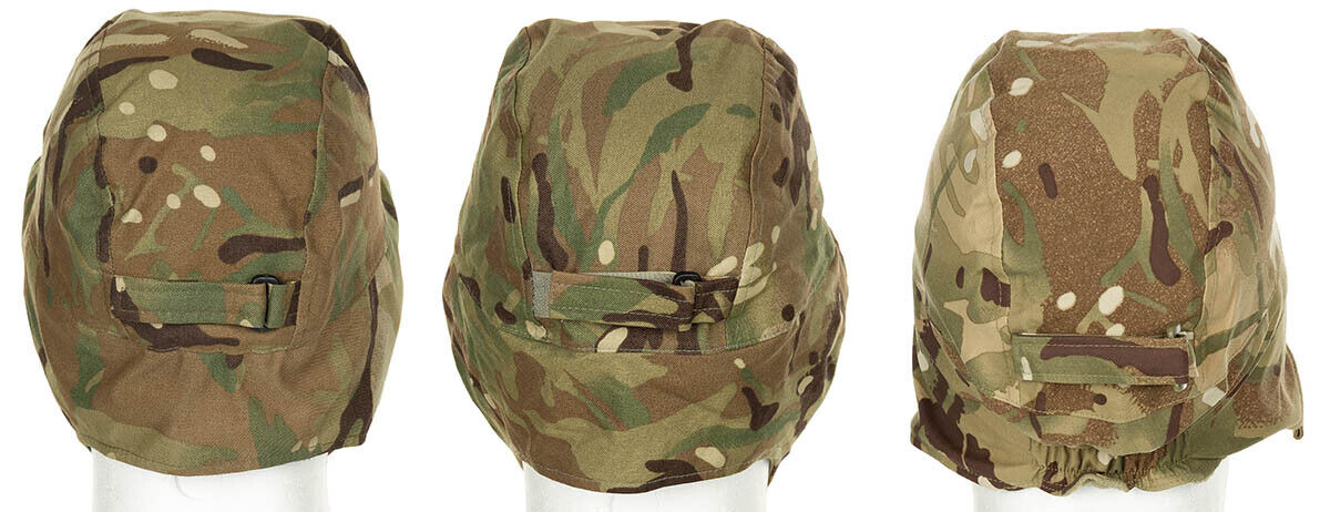 Original British Army Winter Cap Cold Weather Camo MTP – Used