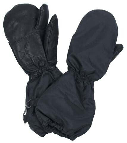 Original Swiss Army Ch Mittens 3 Finger Lined Black – Used