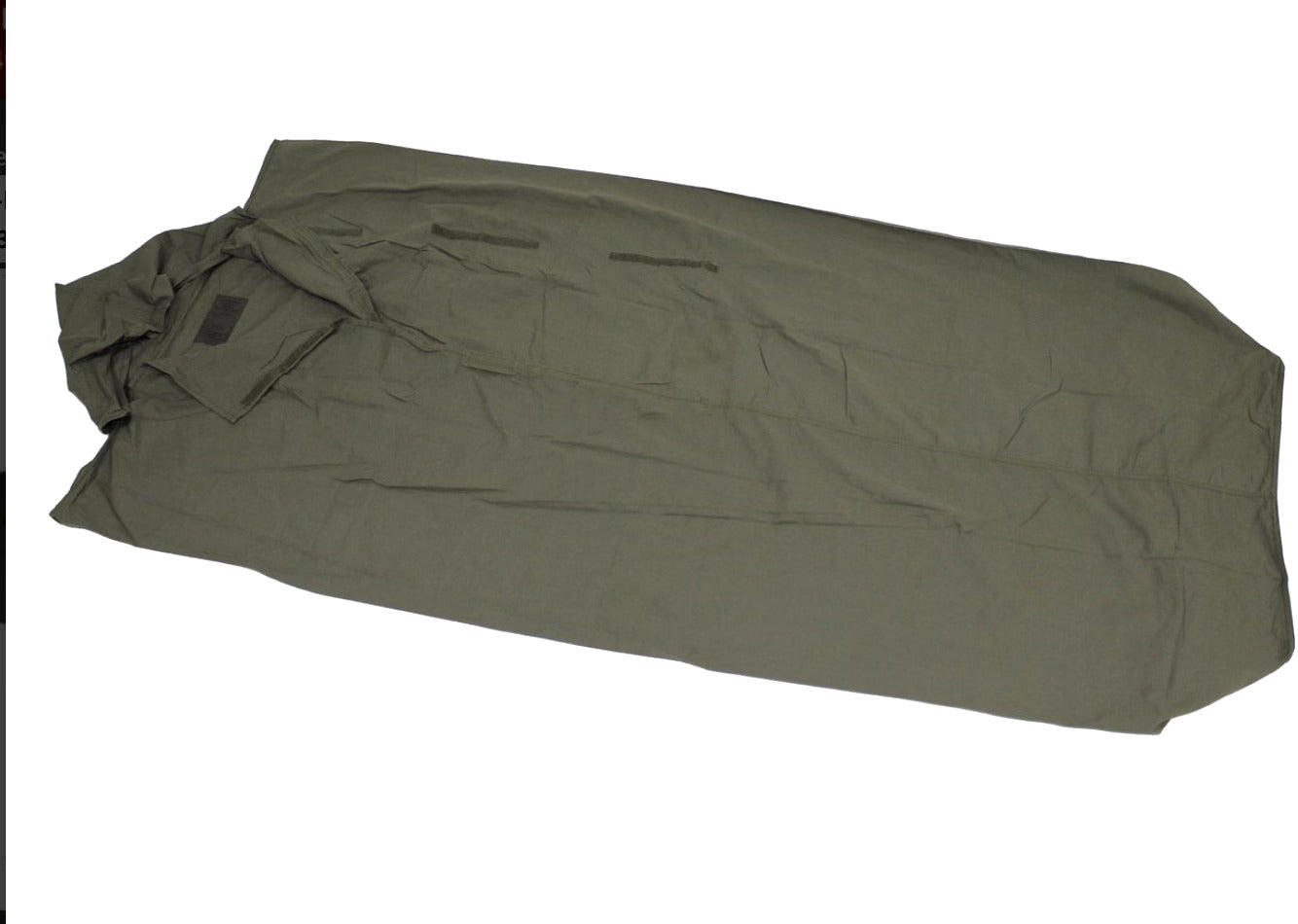 Original British Army Sleeping Bag Liner Green – Used