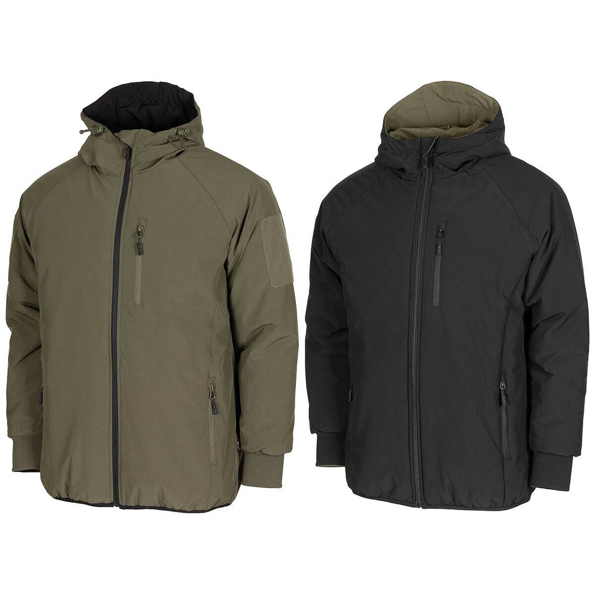 MFH Thermal Jacket Reversible Green