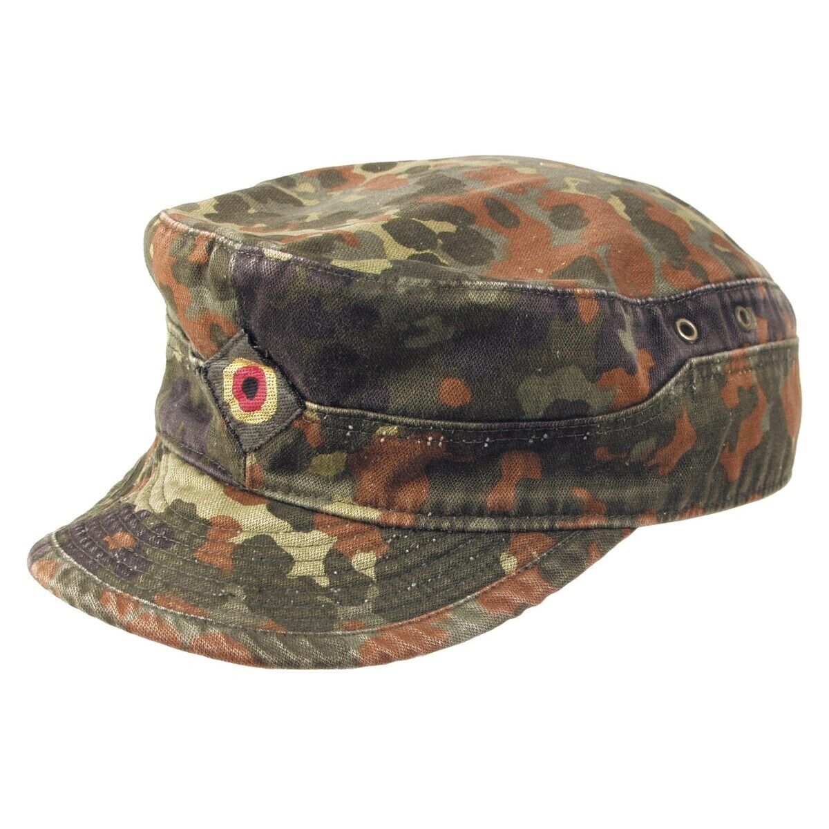 Original German Army Field Cap Flecktarn – Used