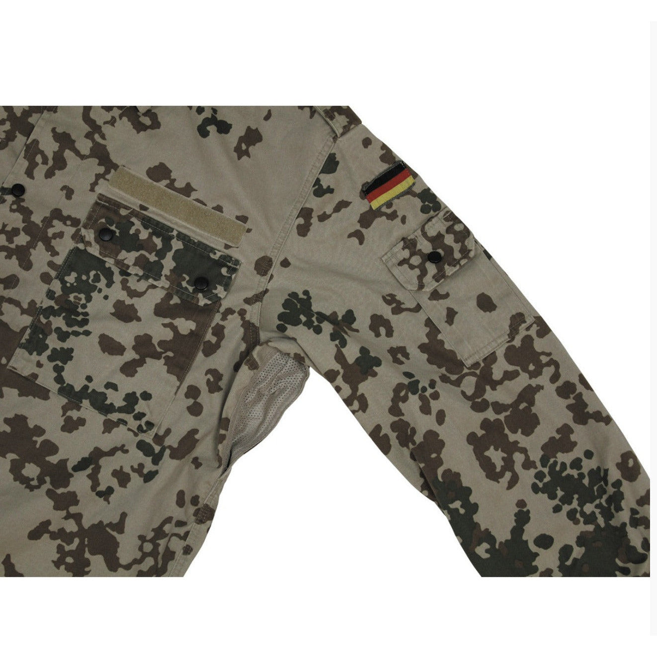 Original German Army Field Jacket Desert Tropic Combat Bundeswehr Camo Used
