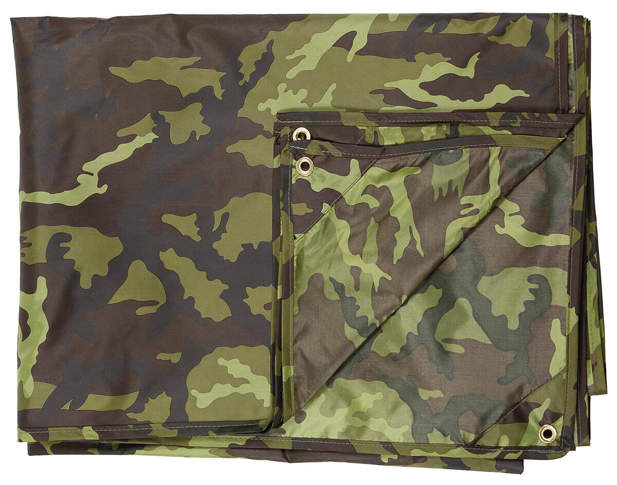 MFH Tarpaulin Tarp M95 Czech Camo Ca. 300 X500 Cm M95