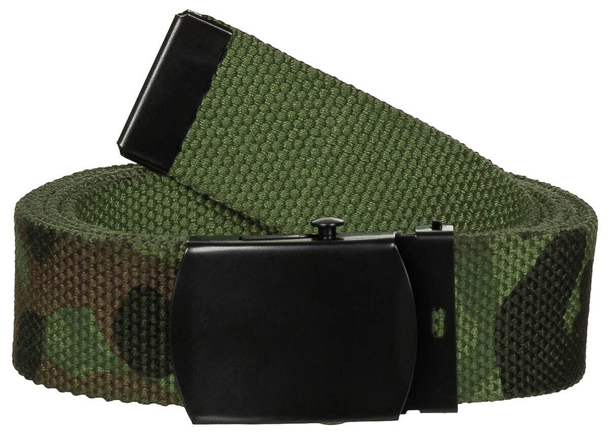 Web Belt Combat Tactical Elastic Material BW Camo