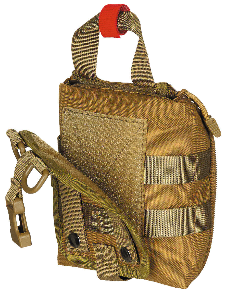 Military Army Combat Medical First Aid Bag Pouch Small MOLLE Coyote tan