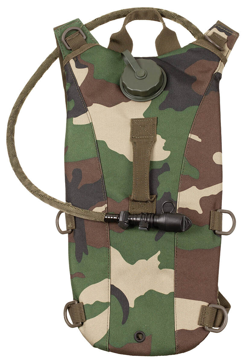 Hydration Backpack Hiking Military With TPU Bladder Extreme  2.5L Woodland