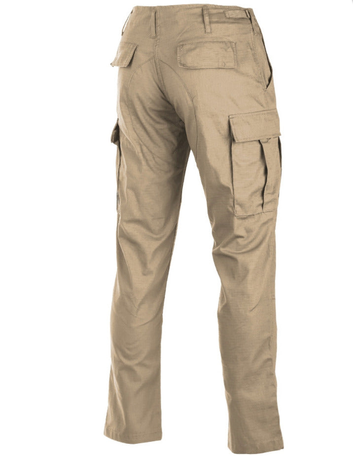 Mil-Tec US Ripstop BDU Field Pants Slim Fit Khaki