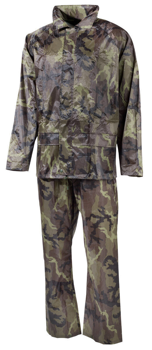 Rain Shelter Cover Military Army 2 Parts Hooded Waterproof Case M 95 CZ camo
