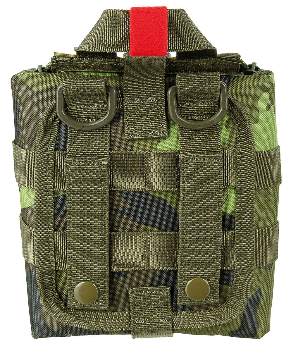 Military Army Combat Medical First Aid Bag Pouch Small MOLLE M 95 CZ Camo