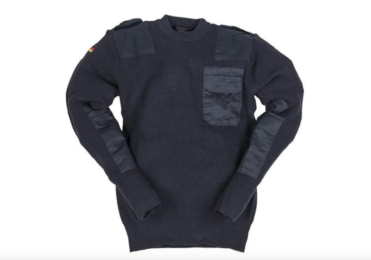 MIL-TEC German Army Military Style Outdoor  Warm Sweater Pullover 80% Wool
