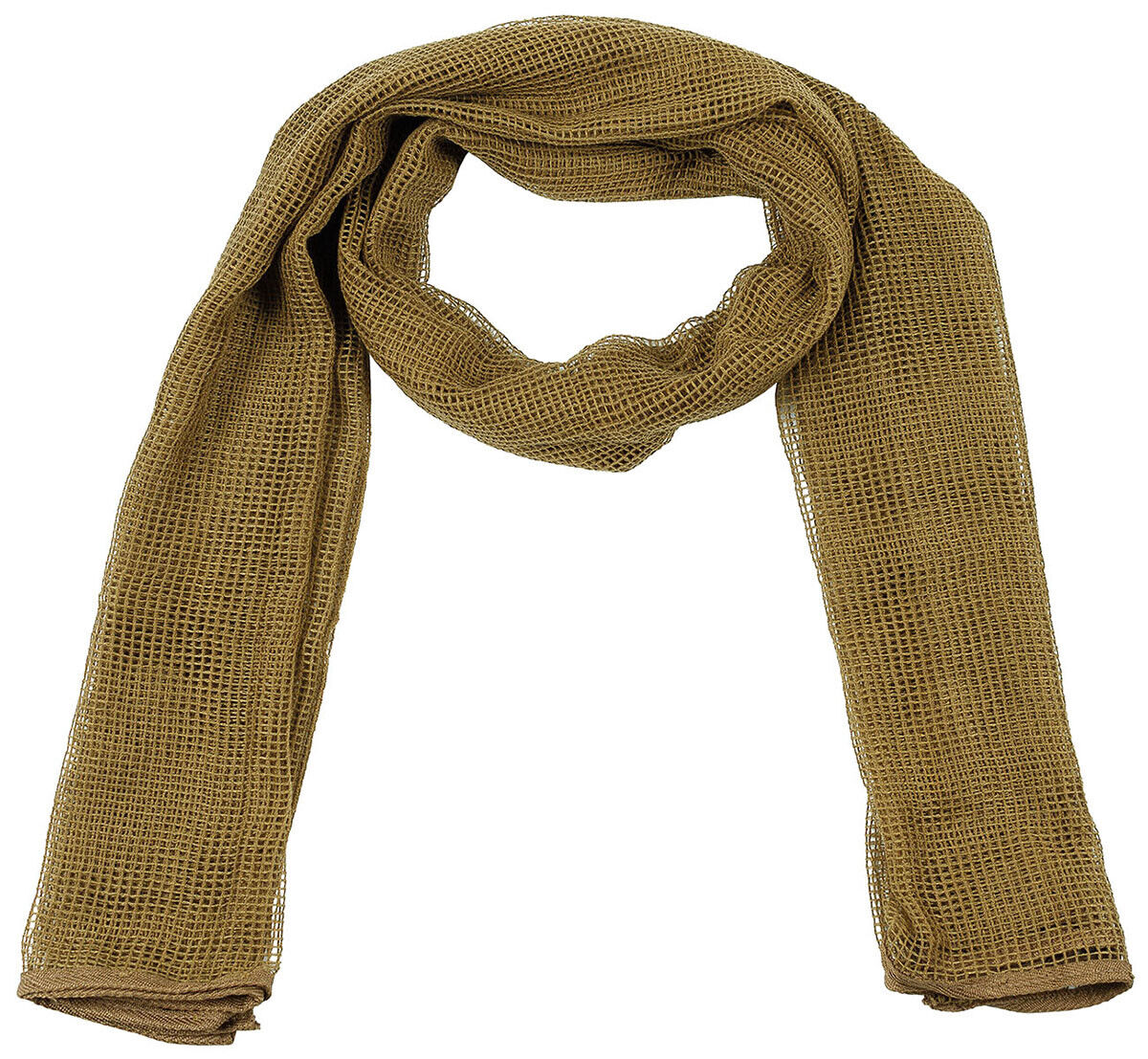 Sniper Scarf Multifunctional Fine Mesh Camouflage Face Coyote Tan 190x90cm