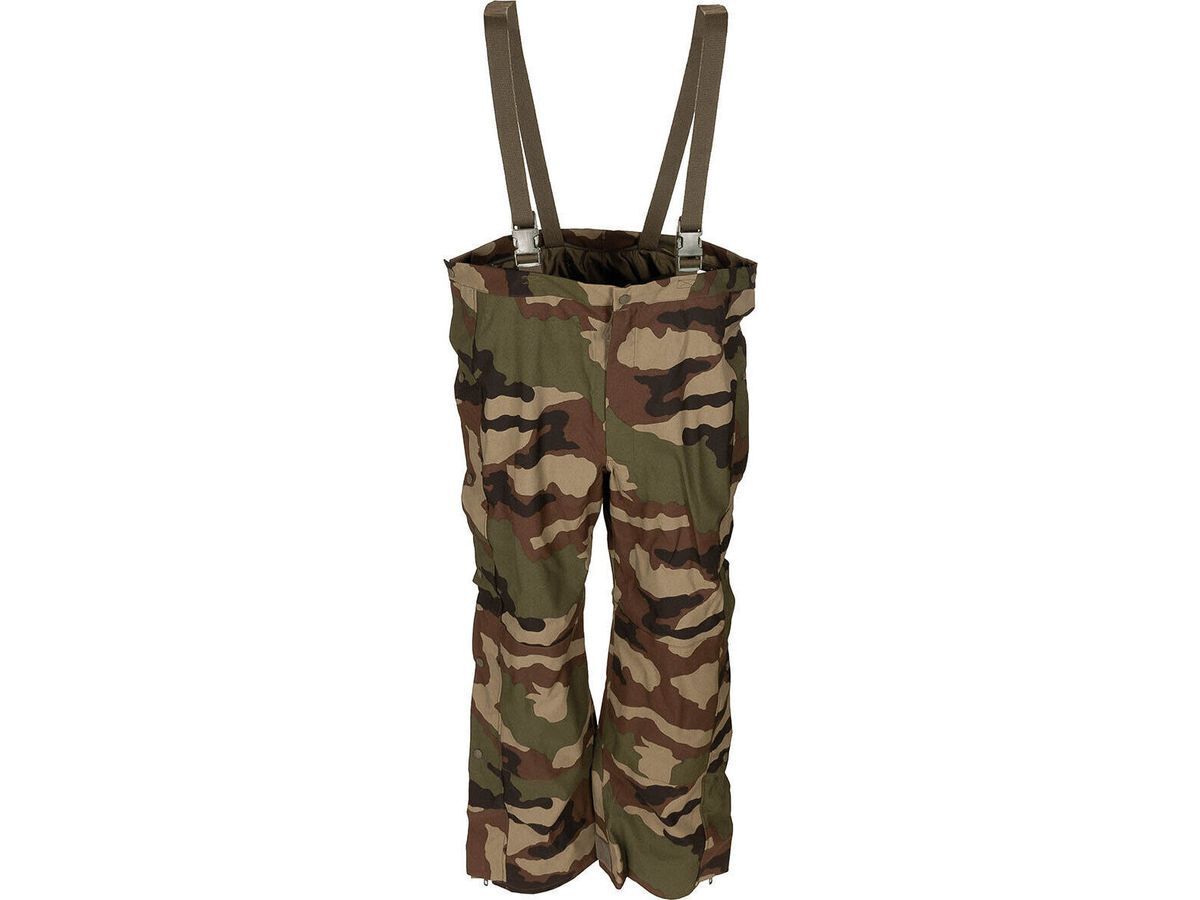 Original French Army Rain Pants Camo 3 Layer Laminate CC – Like New