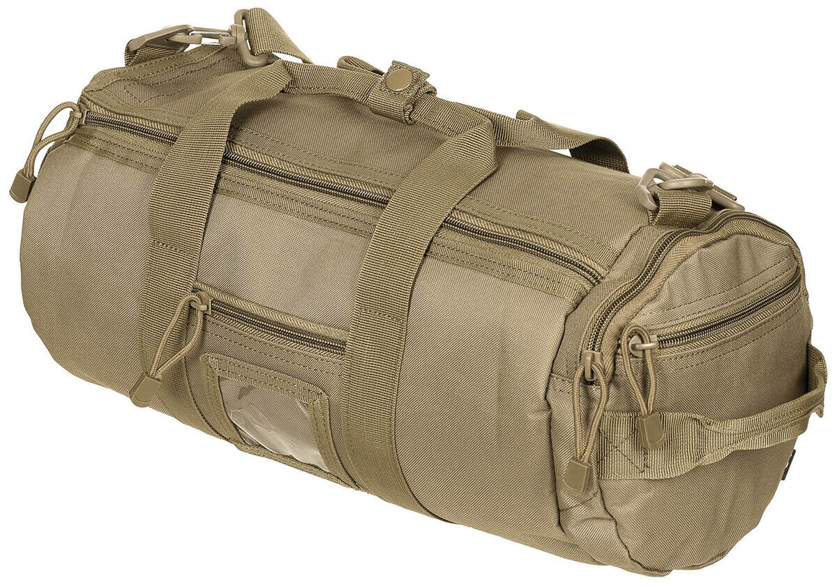 MFH Operation Bag Round MOLLE Tan