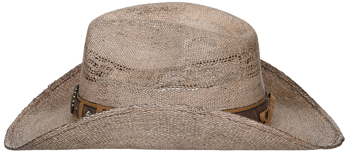 Fox Outdoor Straw Hat Colorado with Hat Band Brown