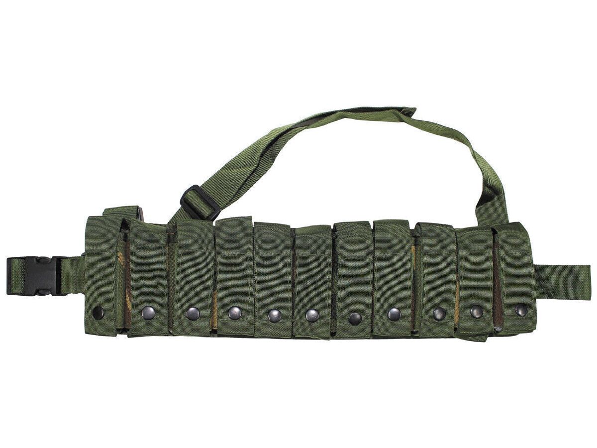 Original British Army Military GB Grenade Bandolier DPM Camo with Shoulder Strap