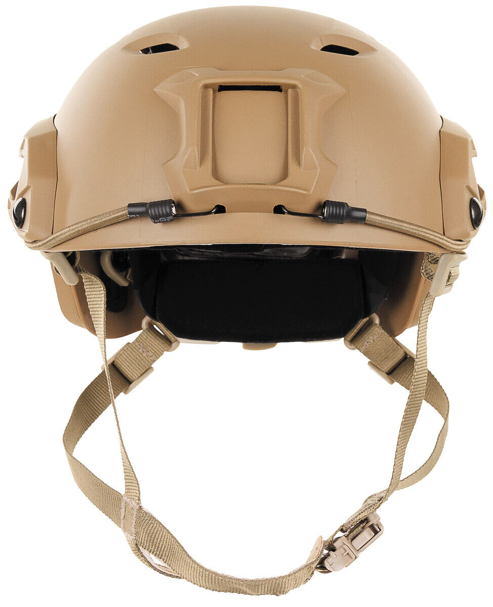 US FAST Paratrooper Combat Helmet Coyote Tan Adjustable Ventilated ABS Plastic