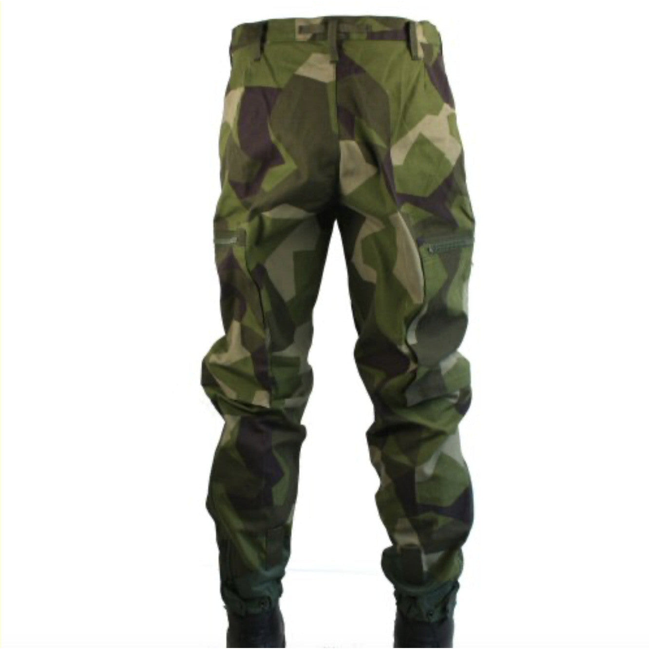 Original Swedish Army M90 Pants Splinter Genuine Trousers Camo Field BDU New