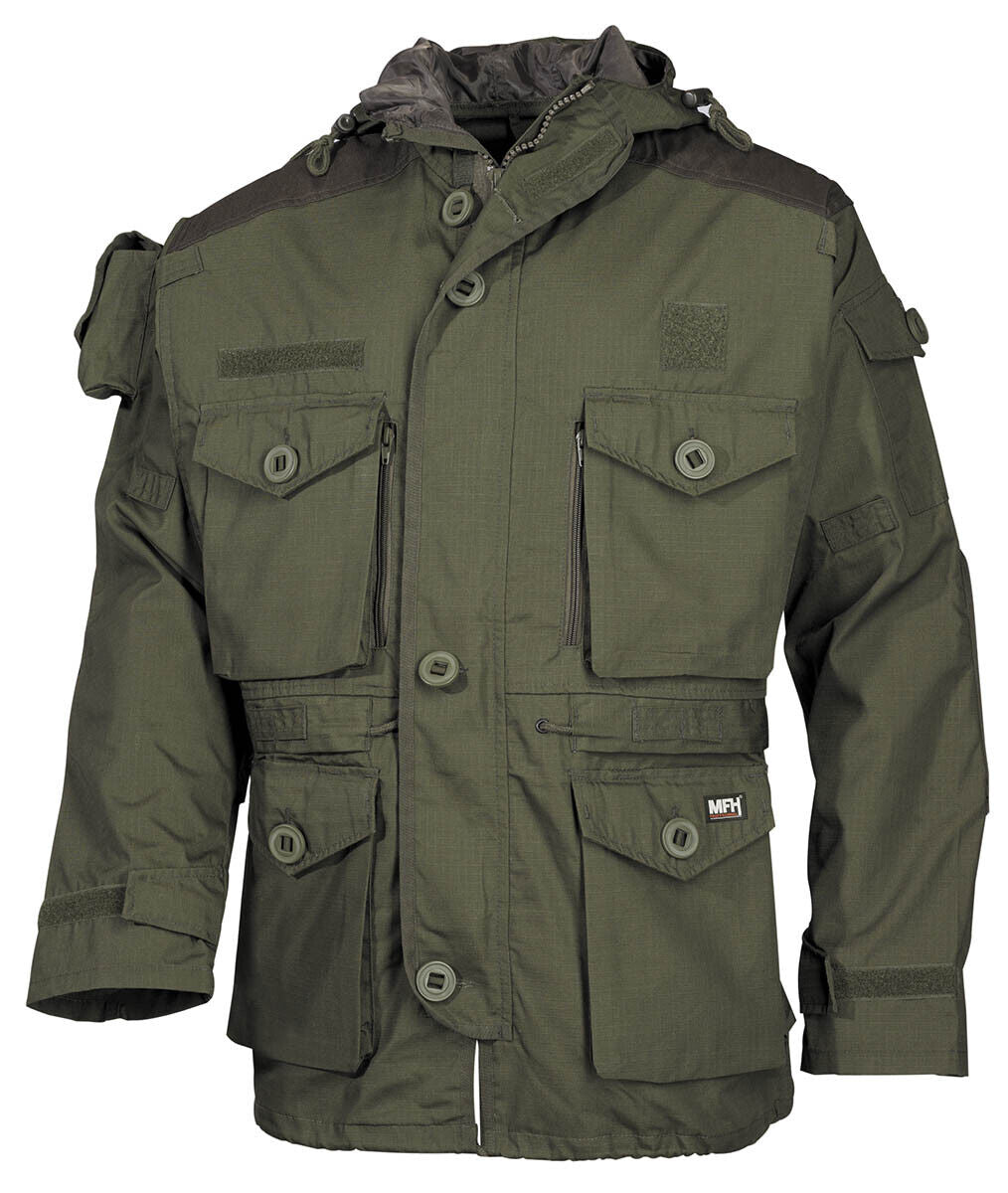 MFH Professional Commando Jacket Smock Ripstop Green