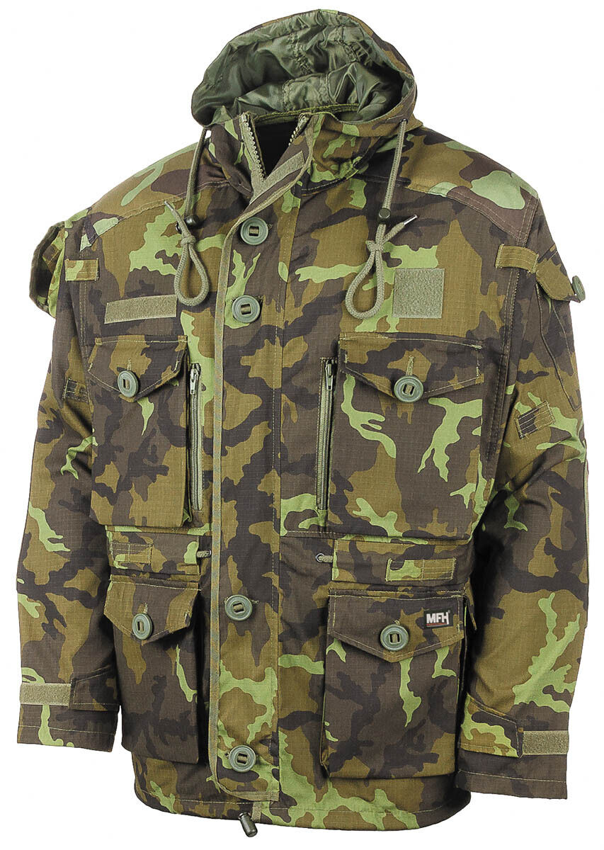 MFH Professional Commando Jacket Smock Ripstop M95 Czech Camo M95