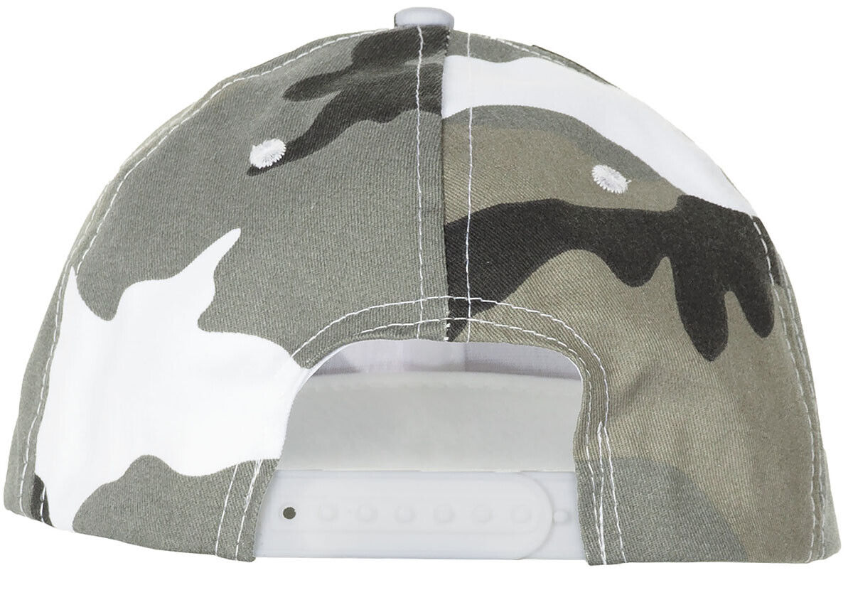 US Army Military Field Camo Cap With Loop Panels Urban, size-adjustable