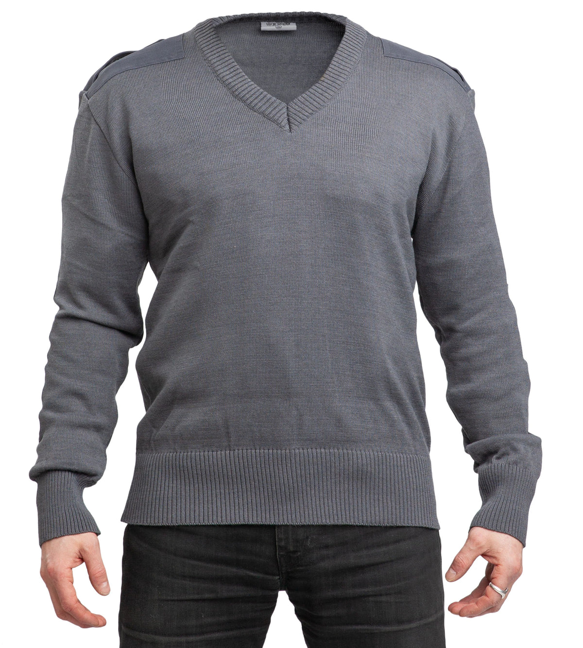 Original Austrian Army V-pullover Grey – Like New