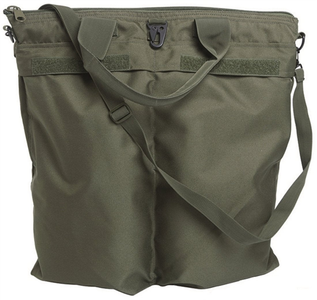 Mil-Tec Flyers Helmet Bag Olive – with Shoulder Strap