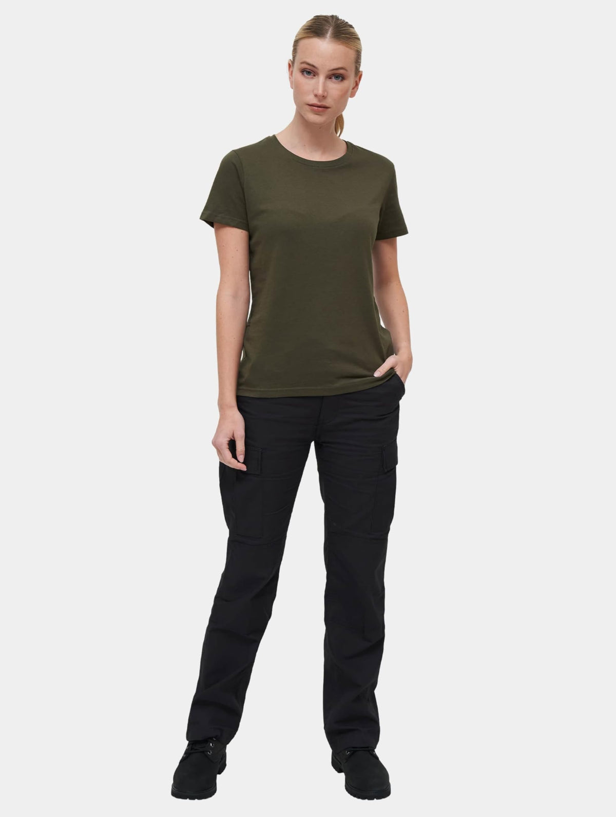 Brandit Women T-Shirt Olive