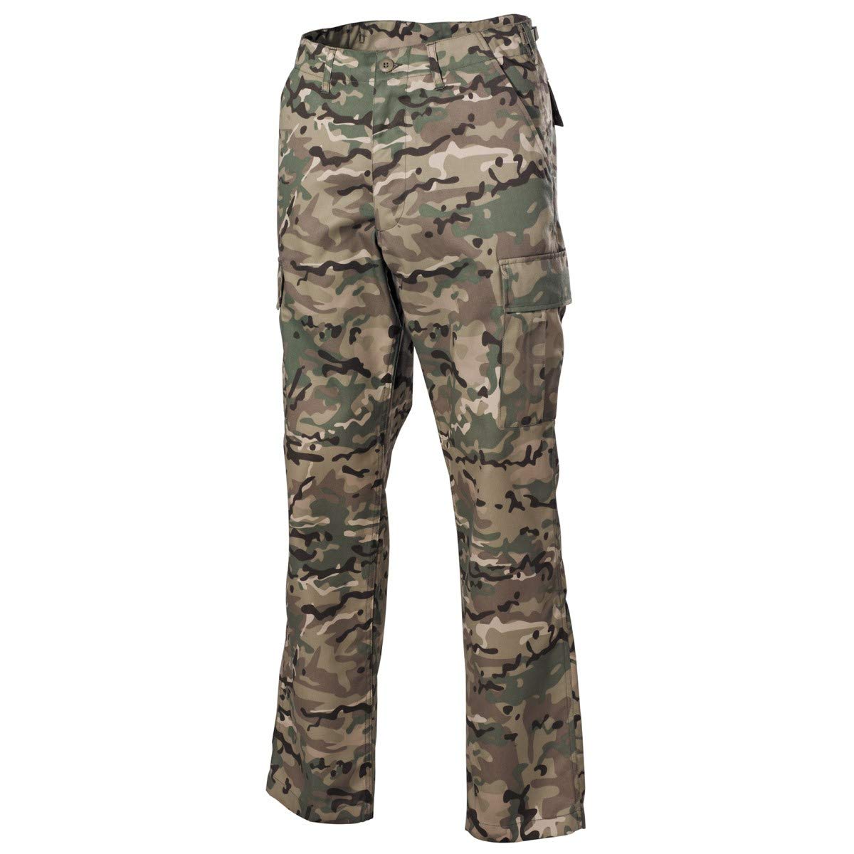 MFH BDU Combat Trousers – Operation Camo Ripstop Military Pants