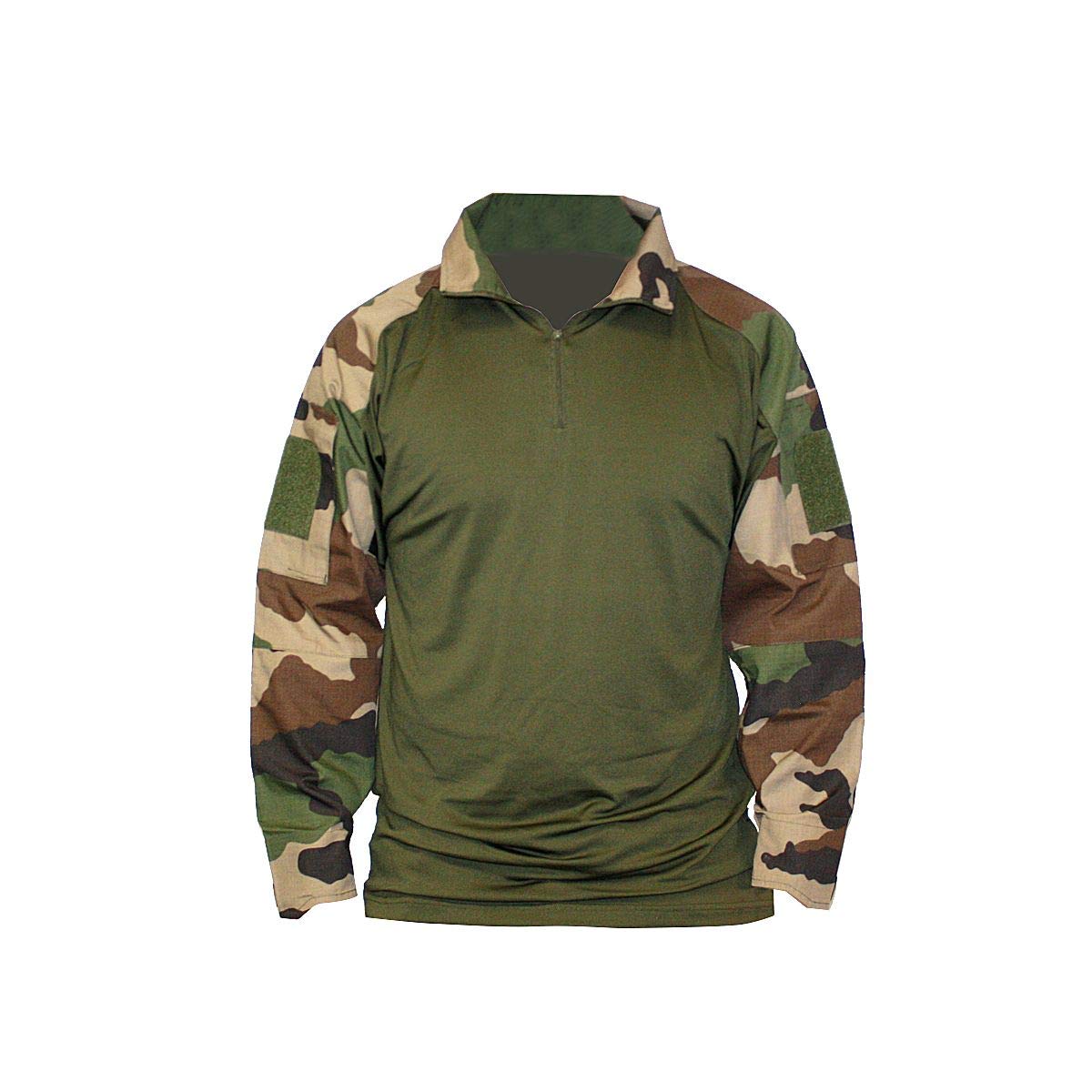 Mil-Tec Combat Shirt CCE Camo Tactical Military Long Sleeve Top